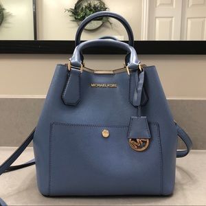 {Michael Kors} Cornflower Blue tote bag